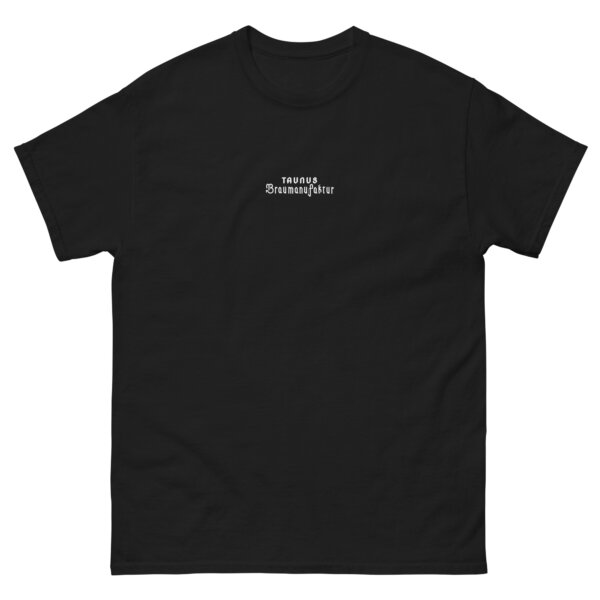 Unisex T-Shirt - Schriftzug - Black