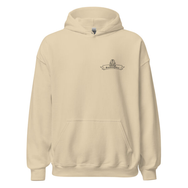 Unisex Hoodie - Front & Back - White / Sand / Green / Grey