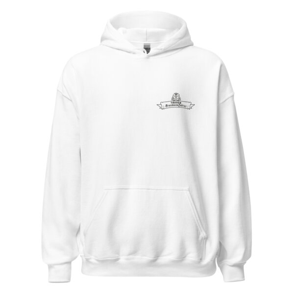 Unisex Hoodie - Front & Back - White / Sand / Green / Grey